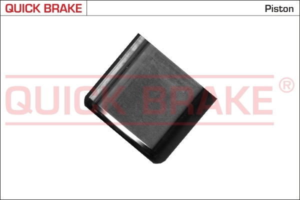 Piston, brake caliper